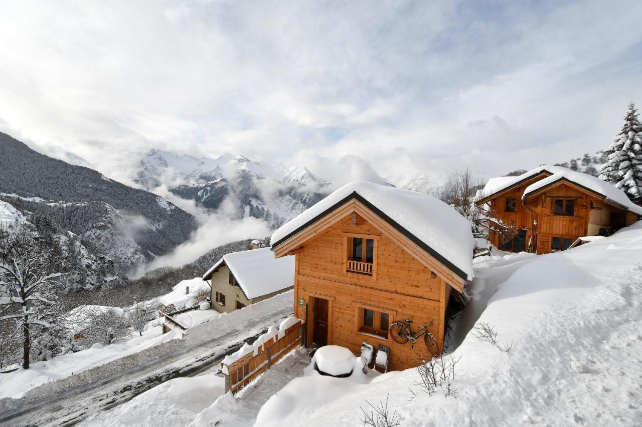 Chalet Perche Villa Huez Buitenkant foto